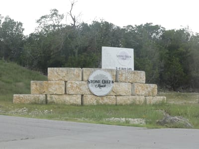 Living area at Lot 32 Sawtooth Dr - Stone Creek Ranch, Bertram, TX