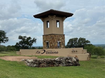 Living area at Lot 9 Bendito WAY - La Ventana, Marble Falls, TX