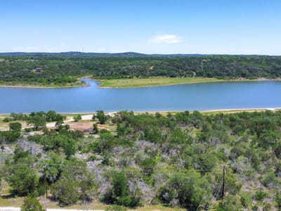 Kitchen at Lots 35 & 36 Lakeside Dr - Lakeside Beach, Spicewood, TX