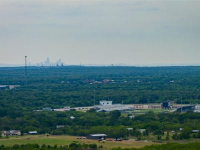 View - TBD(1) Walter Hoffman Rd View with distant downtown skyline visible at TBD(1) Walter Hoffman Rd - Cedar Creek, Cedar Creek, TX