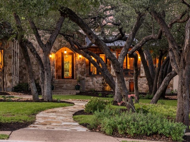 View 10500 Milky WAY in Preserve At River Place Sec 02 10500 Milky WAY - front exterior - Luxury home in Preserve At River Place Sec 02, Austin, TX