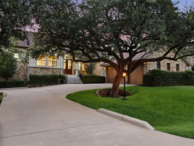 View 108 Crest View DR in Lakeway Sec 22 108 Crest View DR - front exterior - Luxury home in Lakeway Sec 22, Lakeway, TX