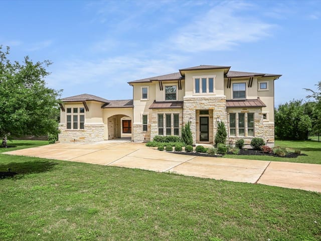 View 10809 Albero CV in Circle C Ranch Tr 8C Rep 10809 Albero CV - front exterior - Luxury home in Circle C Ranch Tr 8C Rep, Austin, TX