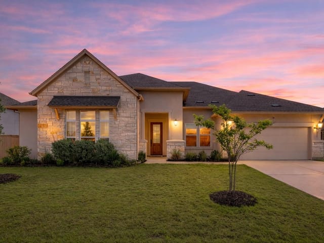 View 109 Isaac White DR in Colony Riverside 109 Isaac White DR - front exterior - Luxury home in Colony Riverside, Bastrop, TX