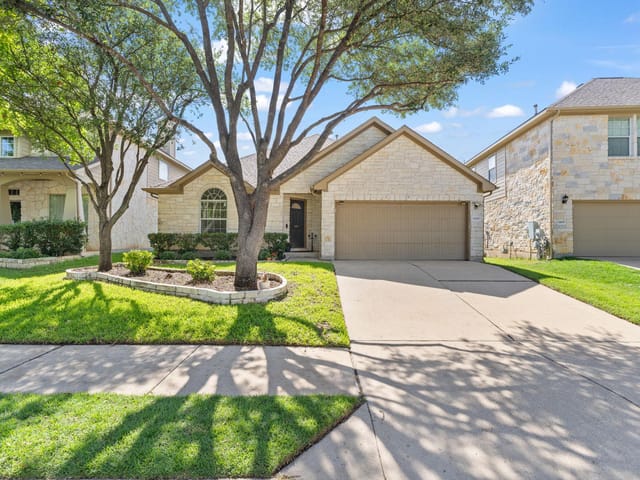 View 11009 Casitas DR in Casitas At Avery Ranch 02 Amd 11009 Casitas DR - front exterior - Luxury home in Casitas At Avery Ranch 02 Amd, Austin, TX