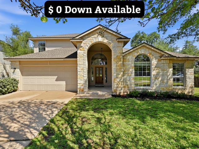 11716 Running Brush Cv - front exterior - Luxury home in Avery Ranch Far West Ph 02 Sec 01, Austin, TX