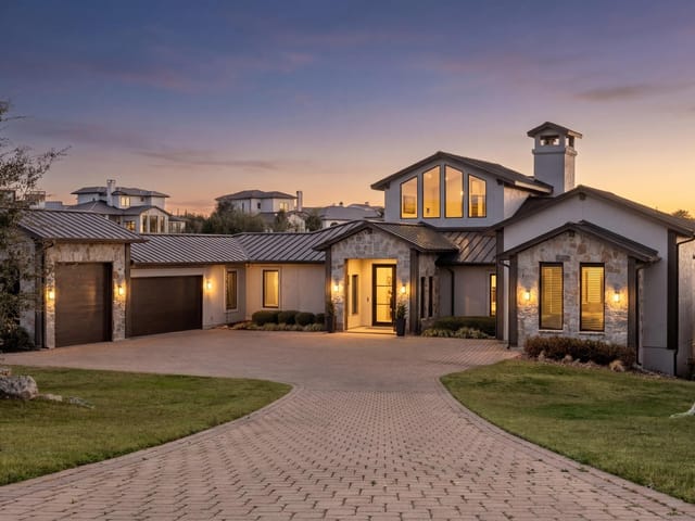View 11928 Musket Rim ST in Spanish Oaks 11928 Musket Rim ST - front exterior - Luxury home in Spanish Oaks, Austin, TX