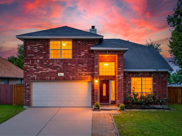 12319 Copperfield DR - front exterior - Luxury home in Copperfield Sec 03-A, Austin, TX