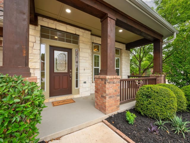 View 12600 Lee Park Ln in Steiner Ranch Parkside 12600 Lee Park Ln - front exterior - Luxury home in Steiner Ranch Parkside, Austin, TX