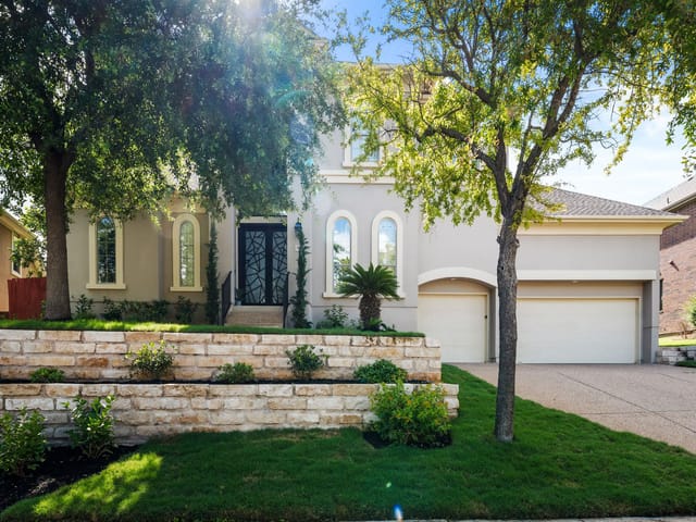 13500 Coleto Creek TRL - front exterior - Luxury home in Steiner Ranch Ph 01 Sec 06F, Austin, TX