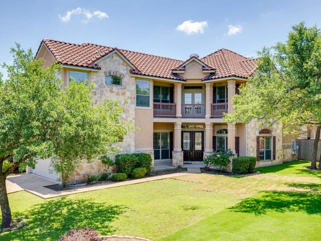 15633 Interlachen Dr - front exterior - Luxury home in Avery Ranch PUD Garden Homes, Austin, TX