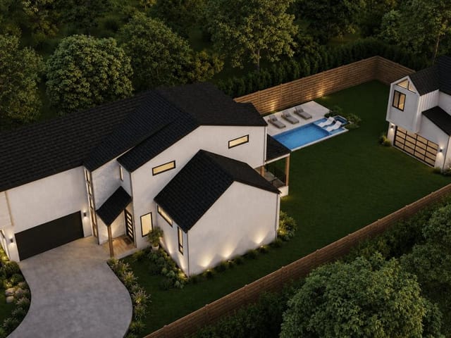 1707 Karen Ave - front exterior - Luxury home in Brentwood Terrace, Austin, TX