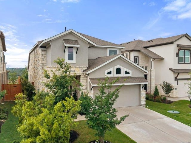 View 17405 Hattie TRCE in Sweetwater 17405 Hattie TRCE - front exterior - Luxury home in Sweetwater, Austin, TX