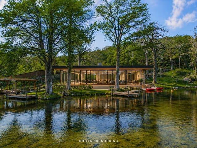 View 1810 Rockcliff RD in Windy Cove 1810 Rockcliff RD - front exterior - Luxury home in Windy Cove, Austin, TX
