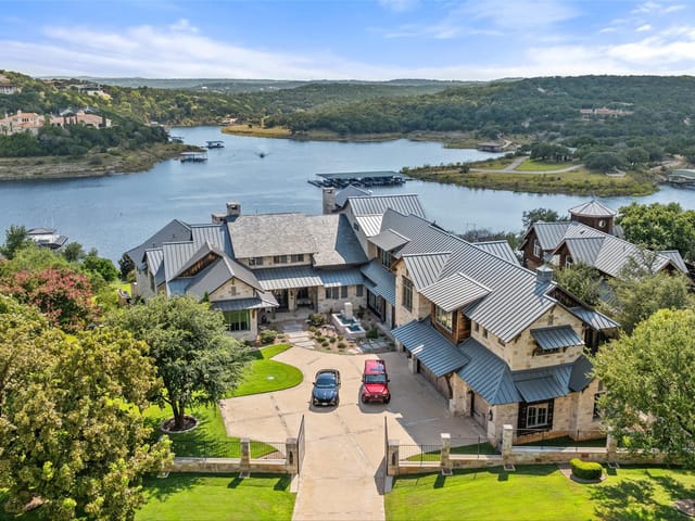 19813 Angel Bay DR - property photo 1 - Luxury home in The Coves at Lake Travis, Spicewood, TX