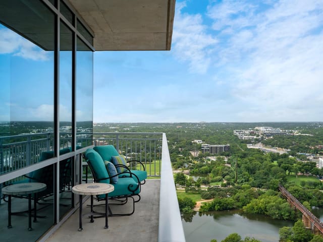 222 West Ave Unit #2802 - front exterior - Luxury home in Seaholm Residences Residential, Austin, TX