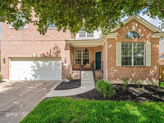 3105 Persimmon Valley TRL - front exterior - Luxury home in Steiner Ranch Ph 01 Sec 05C, Austin, TX