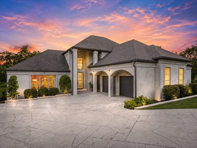 View 3210 Lacevine LN in Estates Above Lost Creek in Barton Creek 3210 Lacevine LN - front exterior - Luxury home in Estates Above Lost Creek in Barton Creek, Austin, TX