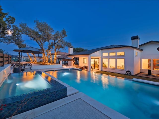 View 323 Ringtail Stream Dr in Serene Hills Sub Ph 2W 323 Ringtail Stream Dr - front exterior - Luxury home in Serene Hills Sub Ph 2W, Austin, TX
