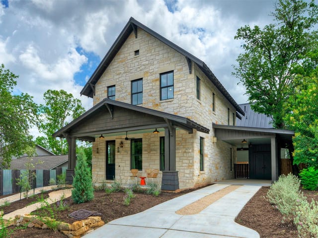 View 3309 Larry LN Unit #1 in Cherrywood 3309 Larry LN Unit #1 - front exterior - Luxury home in Cherrywood, Austin, TX