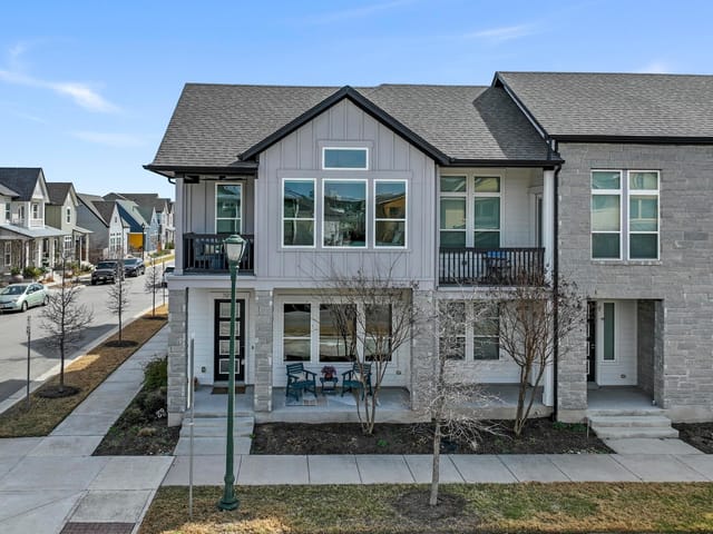 3915 Tilley ST - front exterior - Luxury home in Mueller, Austin, TX