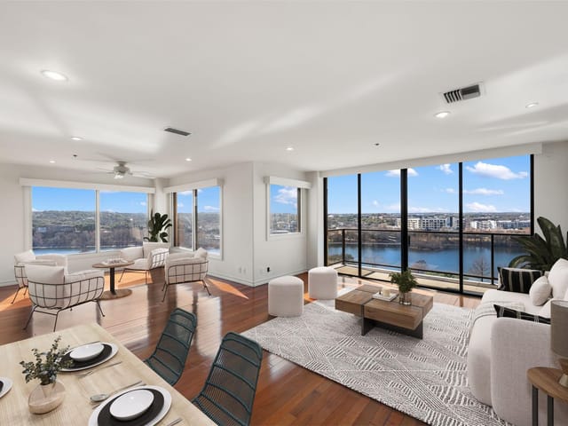 40 N I H 35 Unit #10A3 - front exterior - Luxury home in Towers Town Lake Condo Amd, Austin, TX