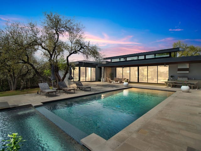View 4001 Verano DR in Barton Creek 4001 Verano DR - front exterior - Luxury home in Barton Creek, Austin, TX