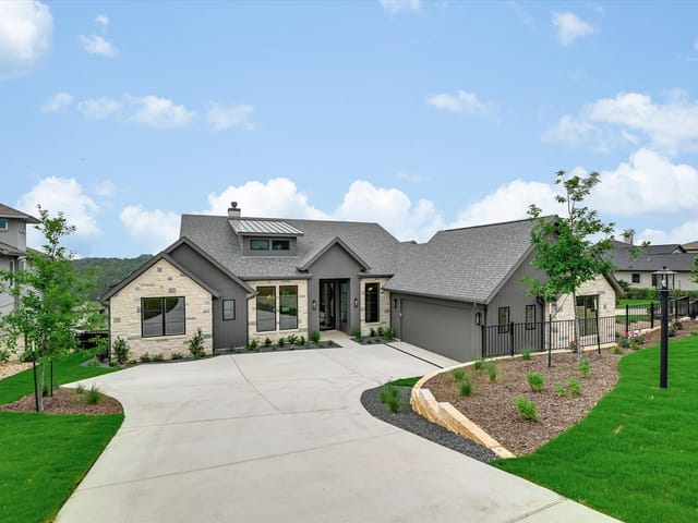 View 402 Sweet Grass Ln in Serene Hills Ph 3Wb 402 Sweet Grass Ln - front exterior - Luxury home in Serene Hills Ph 3Wb, Austin, TX