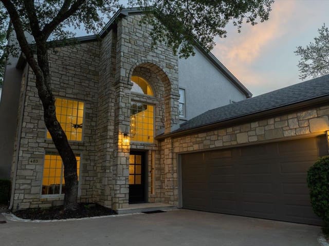 View 403 Golf Crest LN in Lakeway Sec Clusters 28 05 403 Golf Crest LN - front exterior - Luxury home in Lakeway Sec Clusters 28 05, Lakeway, TX