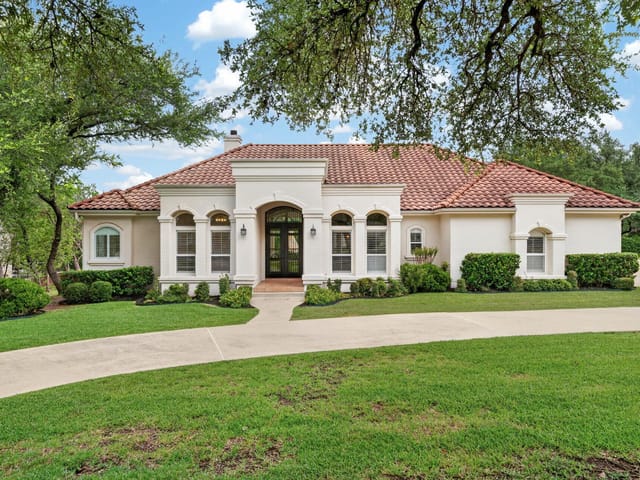View 4208 Lakeway BLVD in Estates Lakeway Hills Sec 01 4208 Lakeway BLVD - front exterior - Luxury home in Estates Lakeway Hills Sec 01, Austin, TX
