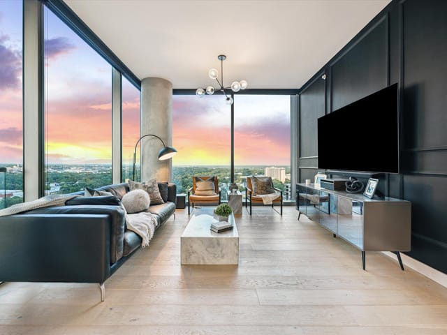 View 44 East Ave Unit #1607 in 44 East Ave Condos 44 East Ave Unit #1607 - front exterior - Luxury home in 44 East Ave Condos, Austin, TX