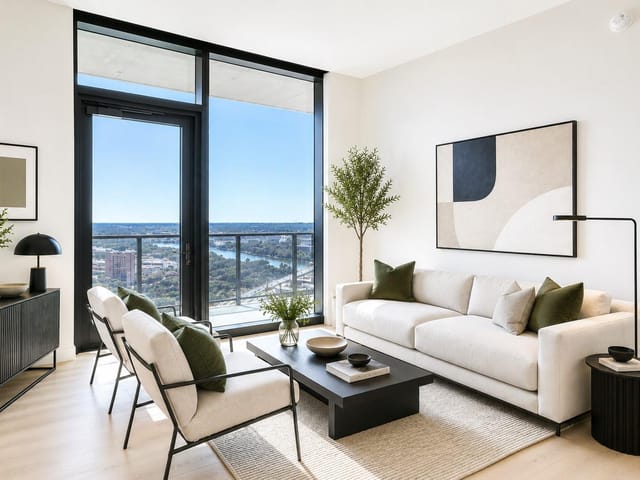 44 East Ave Unit #2408 - front exterior - Luxury home in 44 East Ave Condominiums, Austin, TX