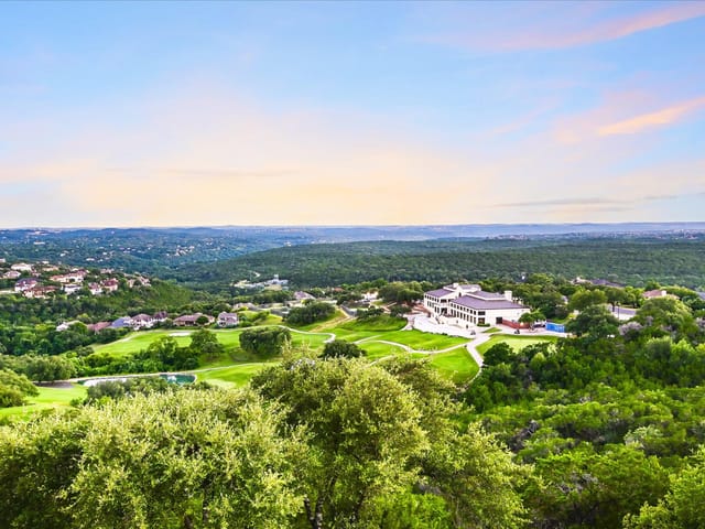 4501 Golf Vista DR - front exterior - Luxury home in Overlook At River Place, Austin, TX