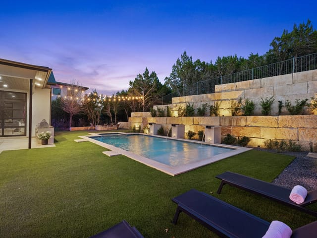 View 4713 Pecan Chase in Spanish Oaks 4713 Pecan Chase - front exterior - Luxury home in Spanish Oaks, Austin, TX