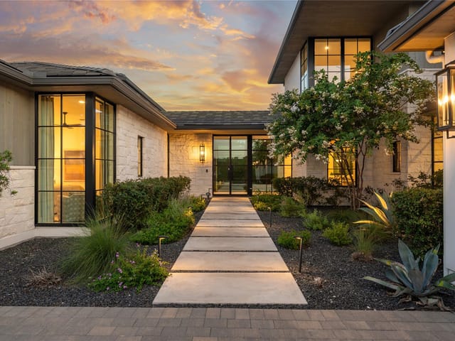 View 508 Serene Estates DR in Serene Hills Ph 3Wa & Rep 508 Serene Estates DR - front exterior - Luxury home in Serene Hills Ph 3Wa & Rep, Austin, TX