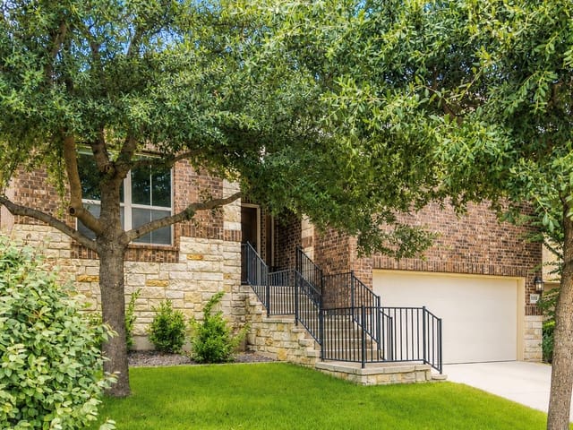 View 5524 Brady Bayou CV in Sweetwater Ranch 5524 Brady Bayou CV - front exterior - Luxury home in Sweetwater Ranch, Austin, TX