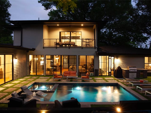 View 6100 Gena CT in Allandale West Sec 05 6100 Gena CT - front exterior - Luxury home in Allandale West Sec 05, Austin, TX