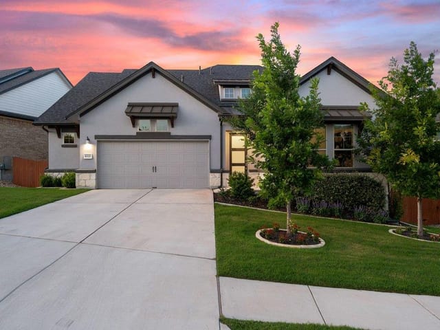 6320 Empresa DR - front exterior - Luxury home in Sweetwater, Austin, TX
