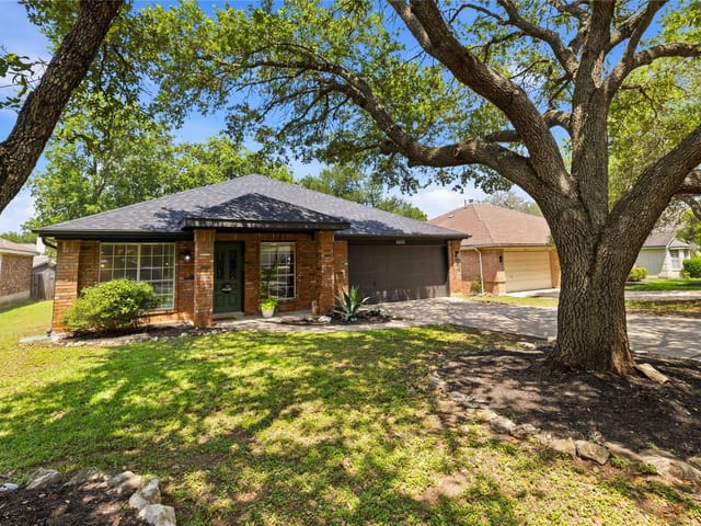 View 6435 Old Harbor LN in Circle C Ranch Ph B Sec 02 6435 Old Harbor LN - front exterior - Luxury home in Circle C Ranch Ph B Sec 02, Austin, TX