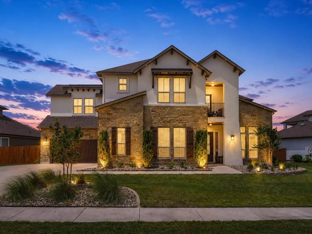 View 6708 Davenport Divide RD in Sweetwater Ranch Sec 2 Village 6708 Davenport Divide RD - front exterior - Luxury home in Sweetwater Ranch Sec 2 Village, Austin, TX
