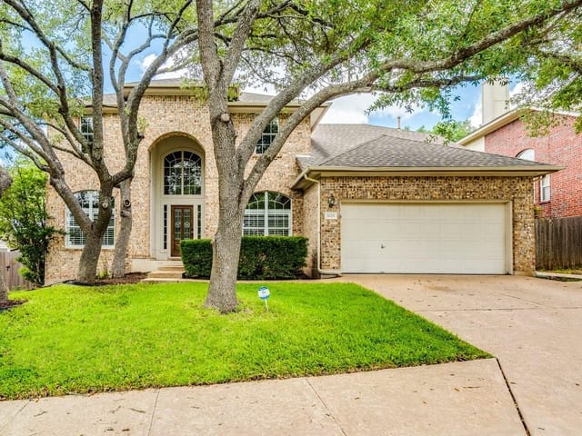 View 7025 Auckland DR in Circle C Ranch Ph A Sec 05 7025 Auckland DR - front exterior - Luxury home in Circle C Ranch Ph A Sec 05, Austin, TX