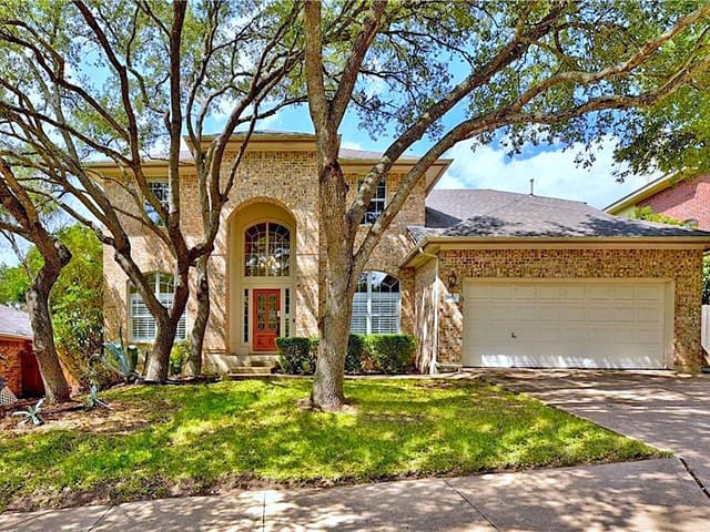 View 7025 Auckland DR in Circle C Ranch Ph A Sec 05 7025 Auckland DR - front exterior - Luxury home in Circle C Ranch Ph A Sec 05, Austin, TX