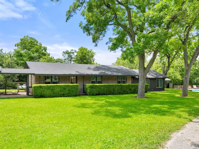 7511 Old Bee Caves RD Unit #2 - front exterior - Luxury home in Old Bee Caves Estates, Austin, TX
