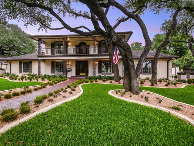 View 7802 Shadyrock DR in Northwest Hills Mesa Oaks Ph 5-B 7802 Shadyrock DR - front exterior - Luxury home in Northwest Hills Mesa Oaks Ph 5-B, Austin, TX