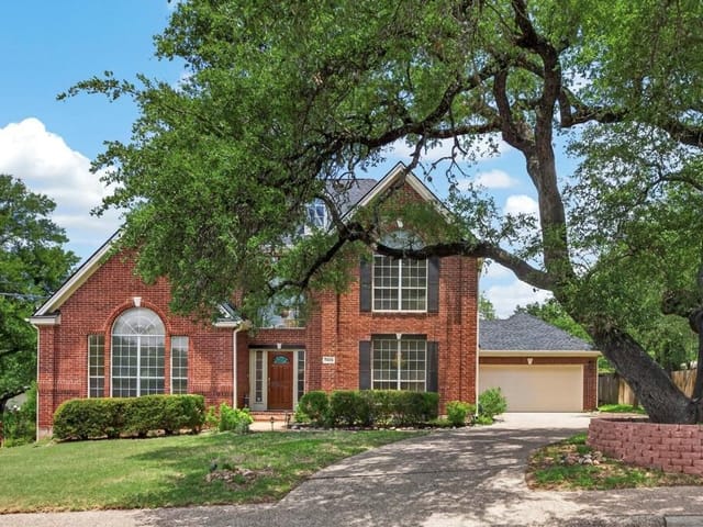 View 7804 Blue Lilly DR in Great Hills 23 7804 Blue Lilly DR - front exterior - Luxury home in Great Hills 23, Austin, TX