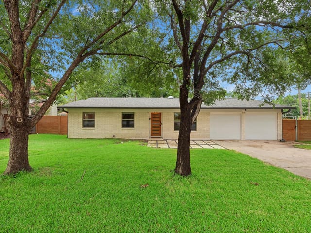 8601 Winding WALK - front exterior - Luxury home in Allandale Estates Sec 01, Austin, TX
