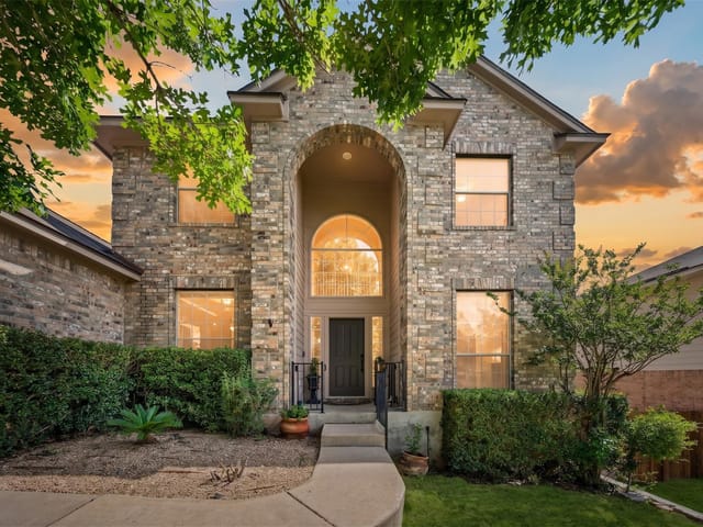 View 8820 Colberg DR in Circle C Ranch Ph A Sec 07 8820 Colberg DR - front exterior - Luxury home in Circle C Ranch Ph A Sec 07, Austin, TX