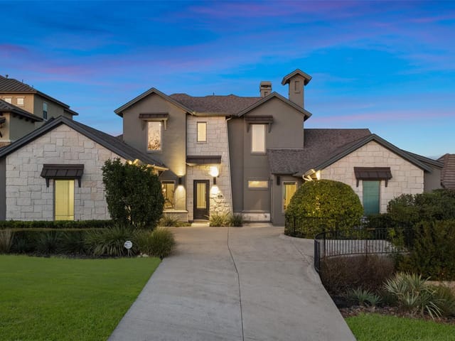 905 Madison Fork DR - front exterior - Luxury home in Serene Hills Sub Ph 2E, Austin, TX