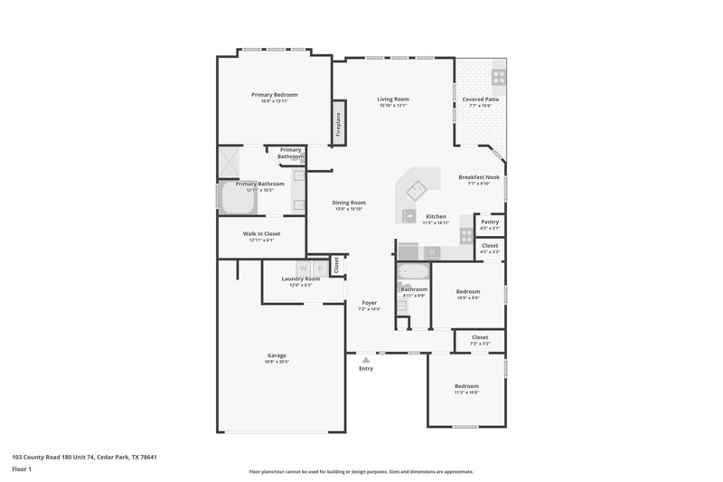 Virtual tour of 14105 Ronald Reagan BLVD Unit #74