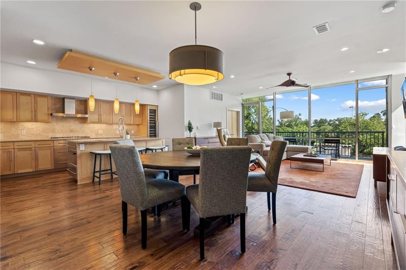 Virtual tour of 1600 Barton Springs RD Unit #1201